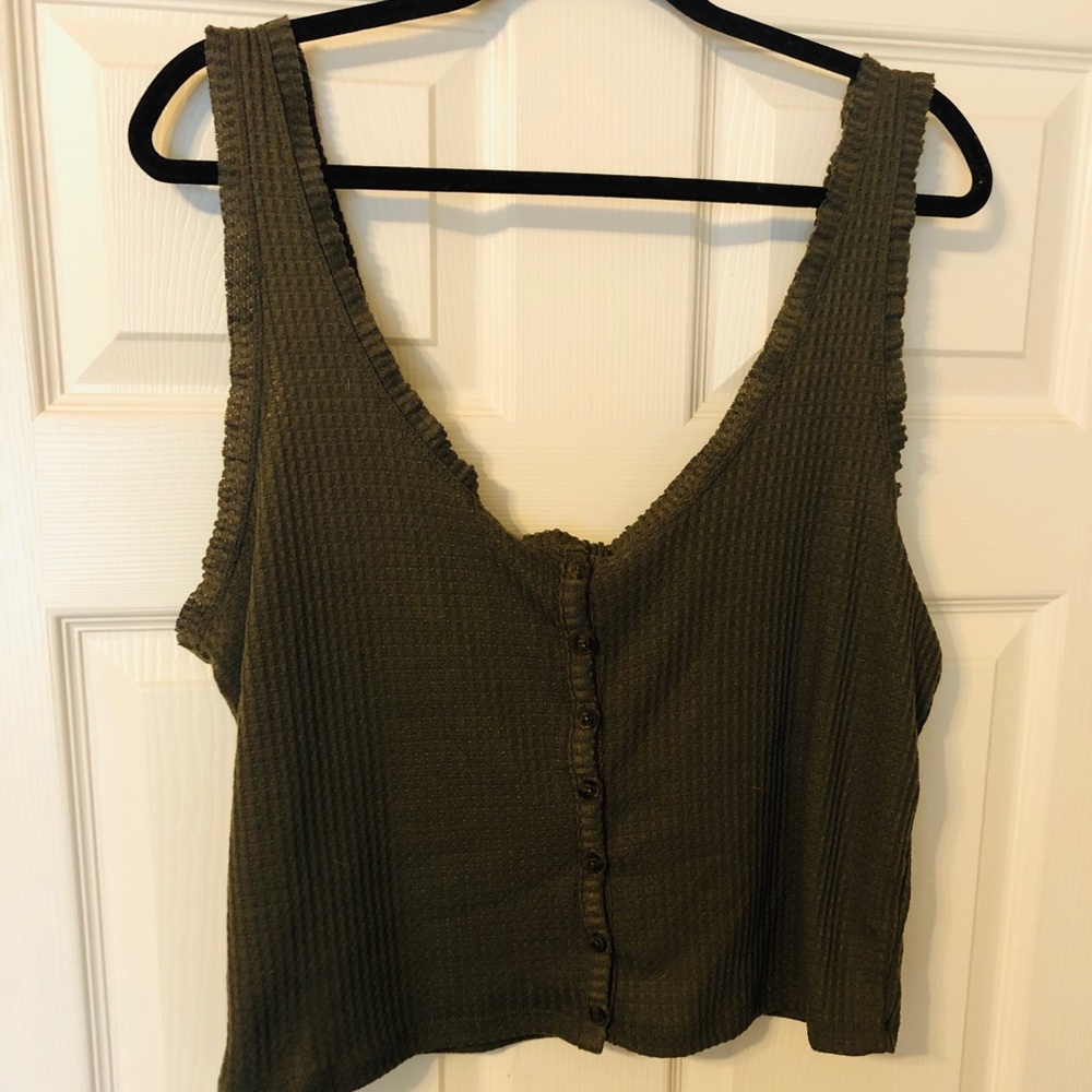Cropped tank top